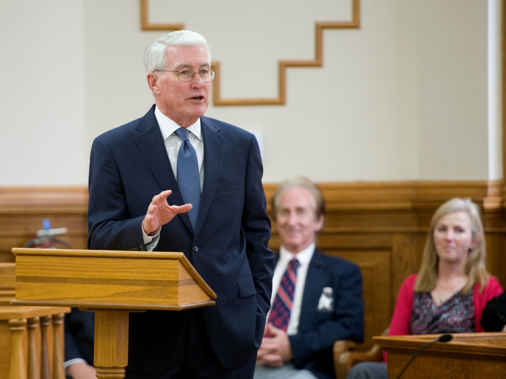 Former Republican Gov. Jim Edgar